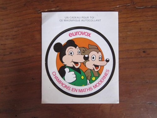 Sticker vintage pif - -, placid