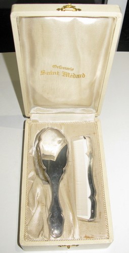 Coffret naissance métal - de,