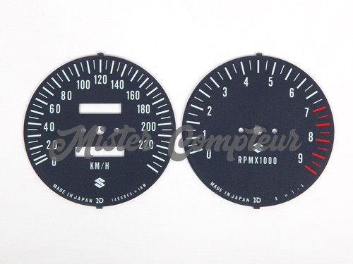 Fonds compteur h - compteur, km/h