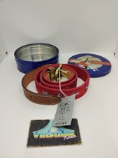 Ceinture Tintin Globe Trotter Rouge Bel Etat Avec Sa Boîte - Citime Hergé