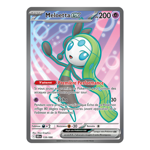 Meloetta 159 086 - meloetta, 159/086