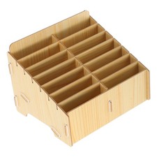  Organiseur Bureau Caisse Bois Rangement Organisateur De Stockage