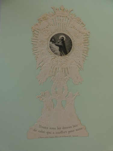 Image pieuse canivet - , dentelle