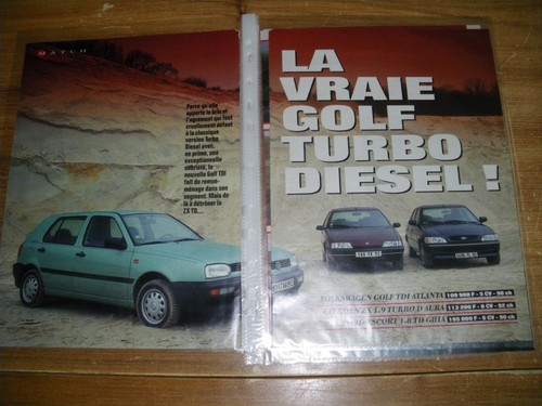 Match golf tdi - match..vw,