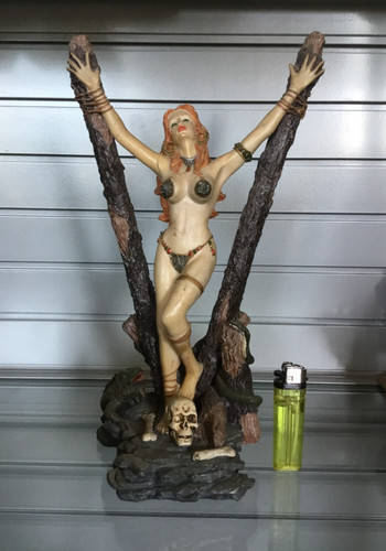 Superbe statue femme mains - statue, de