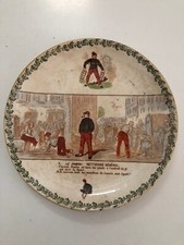 ancienne assiette parlante
