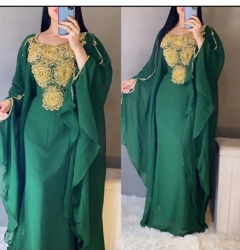Caftan mariage vert - de,