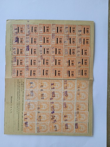 Timbres socio postaux - (43),