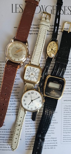 Lot montres vintage - lot,