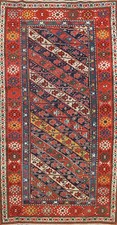 Tapis Kazak Russe En Laine