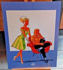 Meynet- Illustration sur papier glacé, Double M- Signée & Numérotée -275 exempl.