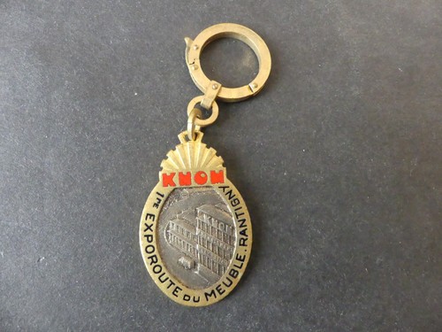 Porte clé metal dore - porte, meuble