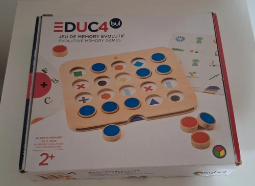 Jeu memory évolutif en - jeu,
