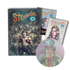 SteamyGal, dédicace de Marc Moreno - tirage limité 525/700 - EO 2025