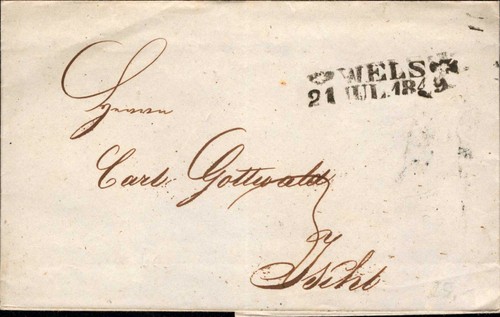 Autriche 1849 wels clair - autriche,