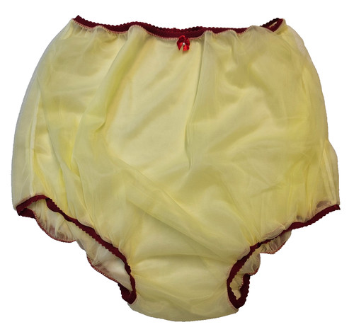 Layer yellow sheer - yellow, nylon