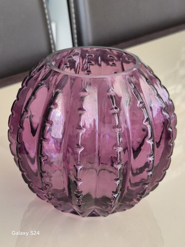 Vase boule verre - en,