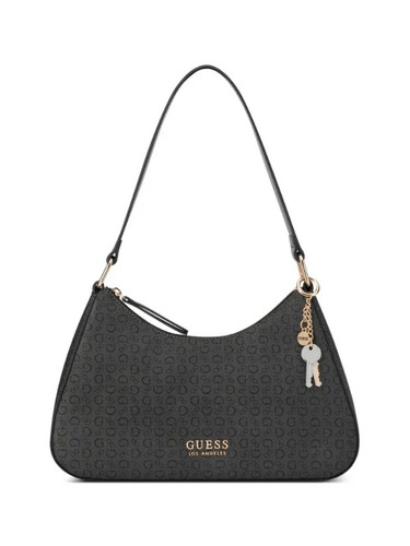 Guess logo shoulder handbag - logo,