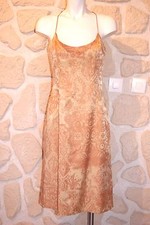 Robe et gilet ton beige neuve