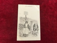 CPA bretagne N160 la mendicité est interdite