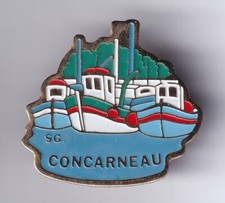 RARE PINS PIN'S .. TOURISME BRETAGNE BATEAU BOAT CHALUTIER CONCARNEAU 29 ~FW