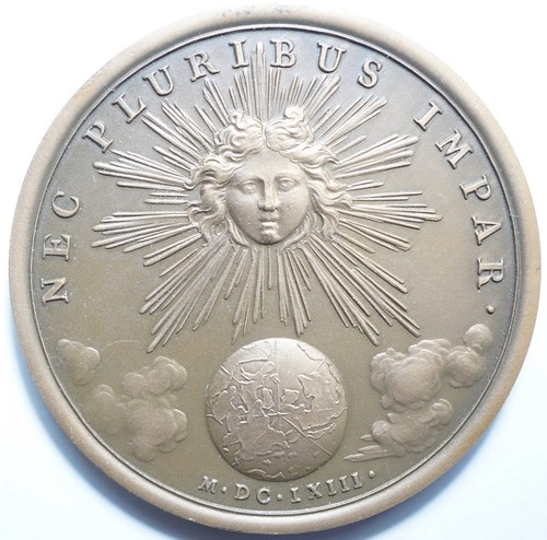 Louis xiv medaille mauger - :,