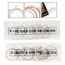 Durabilité longue durée avec 12 cordes en bronze enduit antirouille