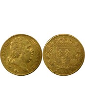 France Louis XVIII - 20 Francs