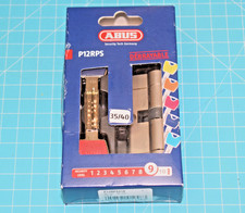 serrure à cylindre débrayable de porte avec 5 clés ABUS P12RPS 35/40mm neuf