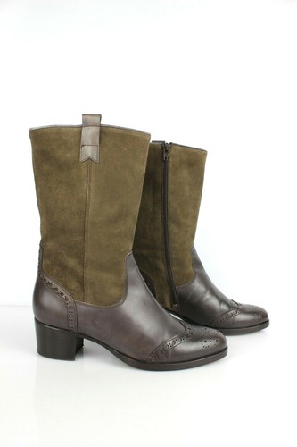 Muratti bottes cuir - mi, taupe