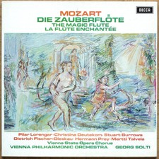 MOZART • LA FLUTE ENCHANTEE • DIE ZAUBERFLOTE • SOLTI • 3 LP • DECCA SET 479/81