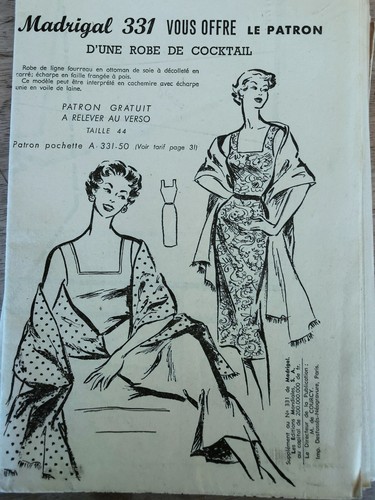 Ancien patron madrigal 331 - n°,