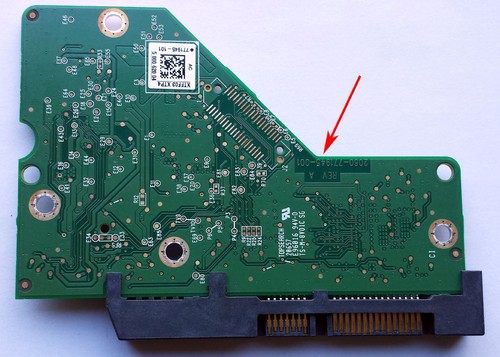 Carte pcb contrôleur disques - carte,