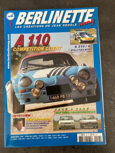 Berlinette mag alpine - alpine, n°26