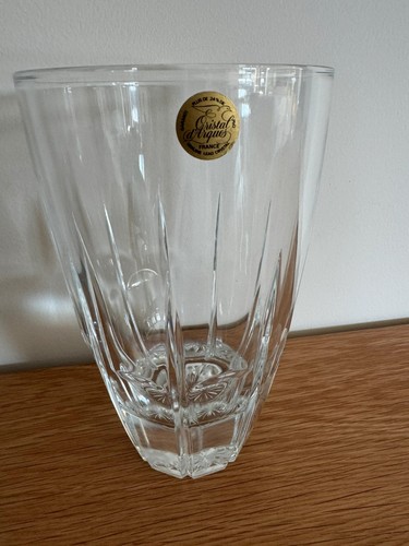 Vase obus cristal arques - vase,