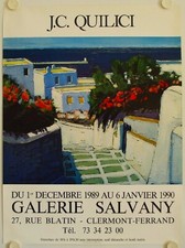 Affiche J.C. QUILICI Mykonos