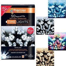 Noël 50 Batterie Minuteur LED