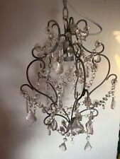 Lustre en imitation cristal de