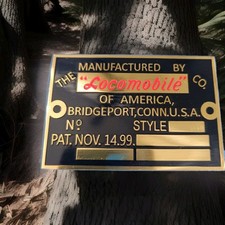 Plaque d'identification