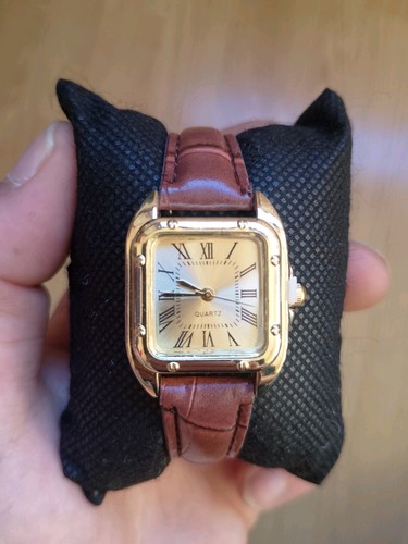 Montre quartz unisexe - quartz, dorée