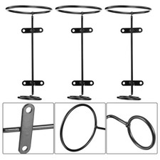  6 Pcs Support De Stockage Bouteilles Etagere Murale Casier À Vin Porte-vin