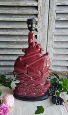 ANCIENNE LAMPE PUBLICITAIRE BISTRO DELAFORCE CERAMIQUE