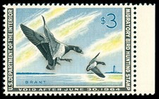 MOMEN: US STAMPS #RW30 MINT OG