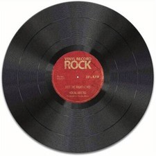 Tapis de souris vintage disque vinyle pour bureau et gaming