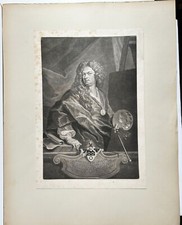 HAID Johann Jacob-PORTRAIT de "Johann Rudolph Huber (peintre)".