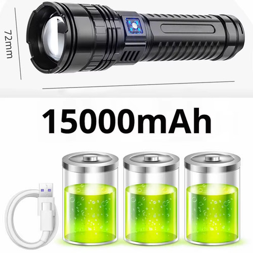 Lampe torche led puissante - torche,