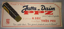 ANCIEN BUVARD PUBLICITAIRE CIRAGE CHAUSSURE JUTTA DAIN PPZ 1950-1960
