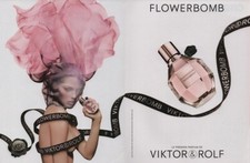 Publicité papier Parfum