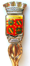 PETITE CUILLERE DE COLLECTION SPOON - BOURGOGNE BLASON