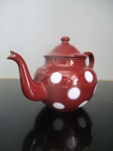 Petite théière tôle - en,